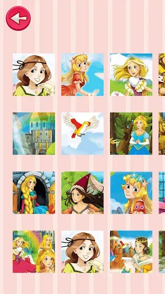 Скачать Princess Girls Puzzles — Kids взлом на бесконечные деньги + мод меню screen 3