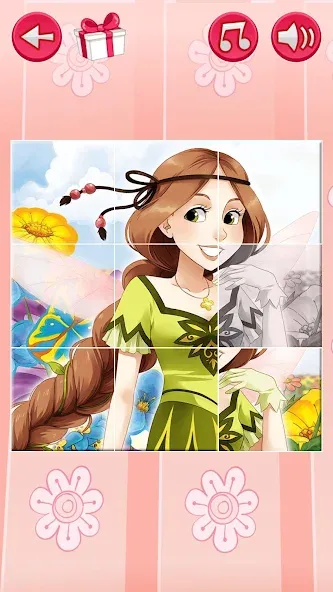 Скачать Princess Girls Puzzles — Kids взлом на бесконечные деньги + мод меню screen 4