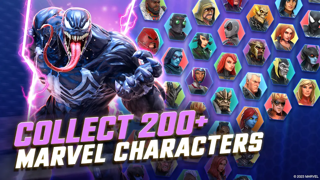 Скачать MARVEL Strike Force: Squad RPG взлом на бесконечные деньги + мод меню screen 2