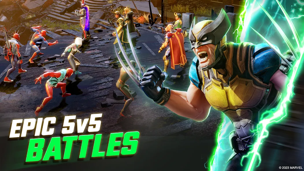 Скачать MARVEL Strike Force: Squad RPG взлом на бесконечные деньги + мод меню screen 3