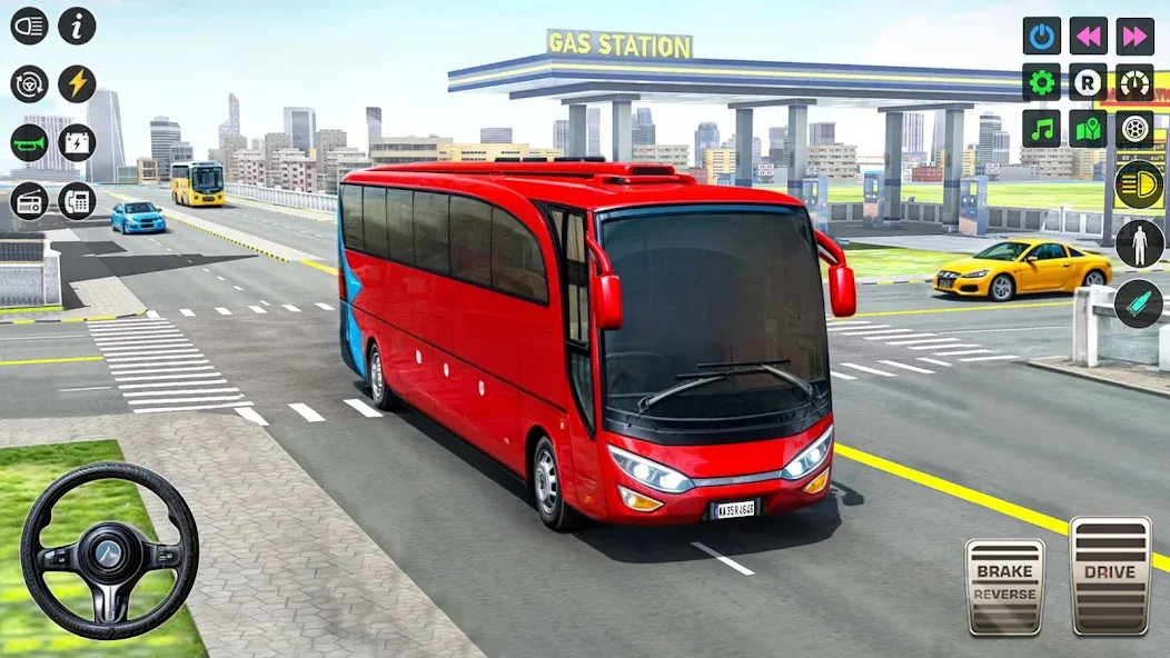 Скачать Bus Simulator: City Bus Games (Бус Симулятор 2022 Бус Гейм 3Д) взлом на бесконечные деньги + мод меню screen 2