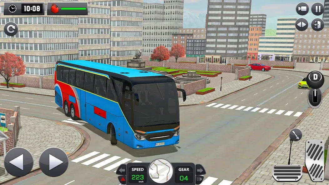 Скачать Bus Simulator: City Bus Games (Бус Симулятор 2022 Бус Гейм 3Д) взлом на бесконечные деньги + мод меню screen 4