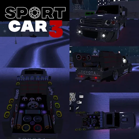 Скачать Sport car 3 : Taxi & Police — (Спорткар 3) взлом на бесконечные деньги + мод меню screen 5