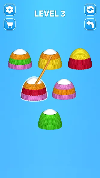 Скачать Cozy Knitting: Sorting games (Кози Ниттинг) взлом на бесконечные деньги + мод меню screen 1