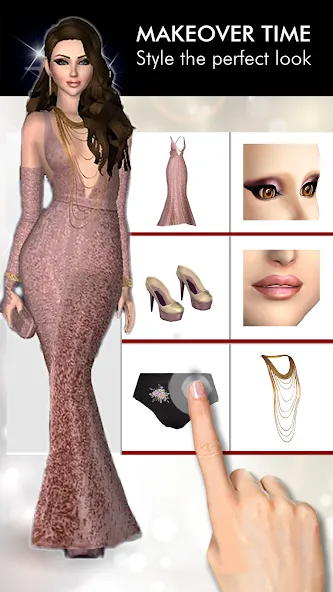 Скачать Fashion Empire — Dressup Sim взлом на бесконечные деньги + мод меню screen 3