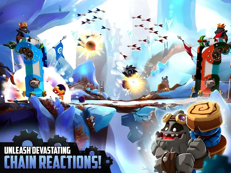 Скачать Badland Brawl (Бэдлэнд Броул) взлом на бесконечные деньги + мод меню screen 2