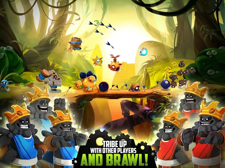 Скачать Badland Brawl (Бэдлэнд Броул) взлом на бесконечные деньги + мод меню screen 5