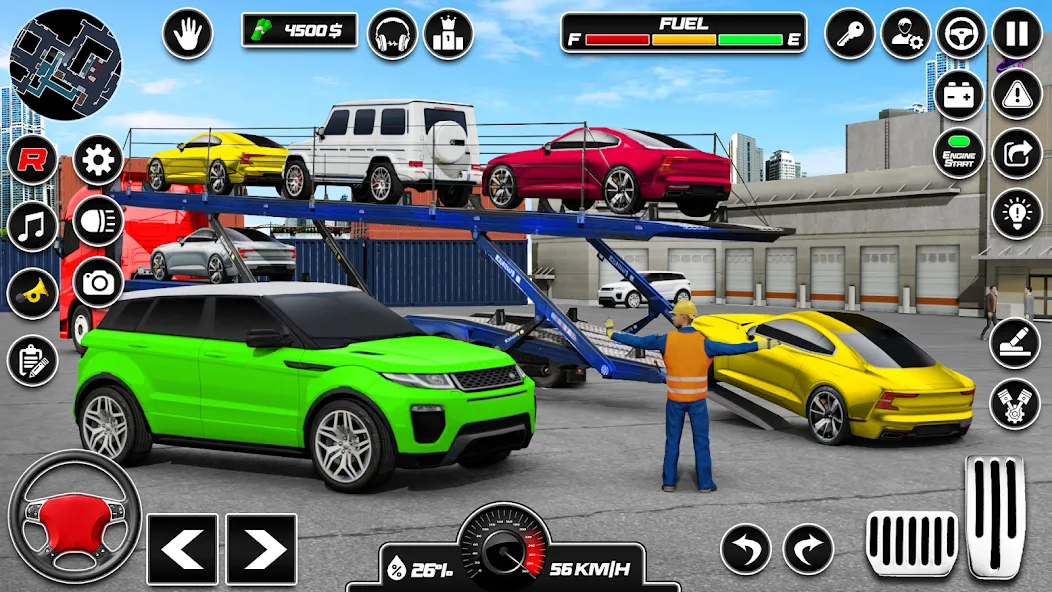 Скачать Car Transporter 3d:Truck Games взлом на бесконечные деньги + мод меню screen 3