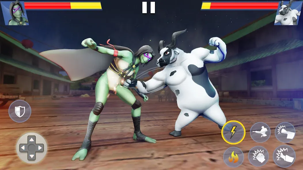 Скачать Kung Fu Animal: Fighting Games (Кунгфу животное) взлом на бесконечные деньги + мод меню screen 3