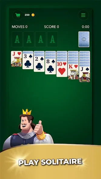 Скачать Solitaire Guru: Card Game взлом на бесконечные деньги + мод меню screen 1