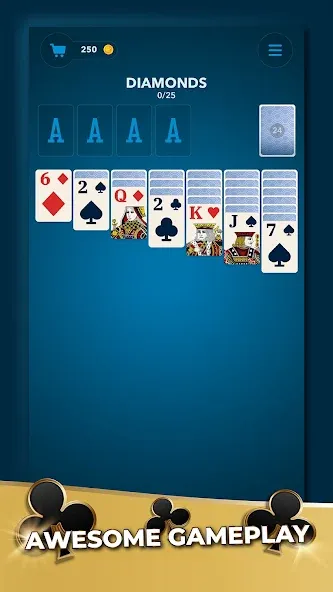 Скачать Solitaire Guru: Card Game взлом на бесконечные деньги + мод меню screen 2