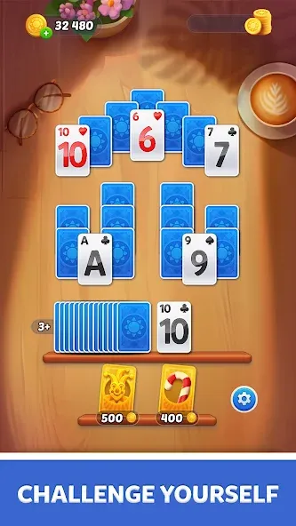 Скачать Solitaire Sunday: Card Game (Солитер воскресенье) взлом на бесконечные деньги + мод меню screen 5