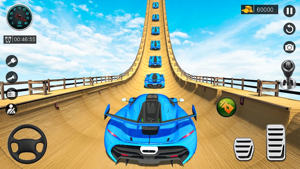 Скачать Ramp Car Game — Car Stunt (Рамп Кар Гейм) взлом на бесконечные деньги + мод меню screen 1