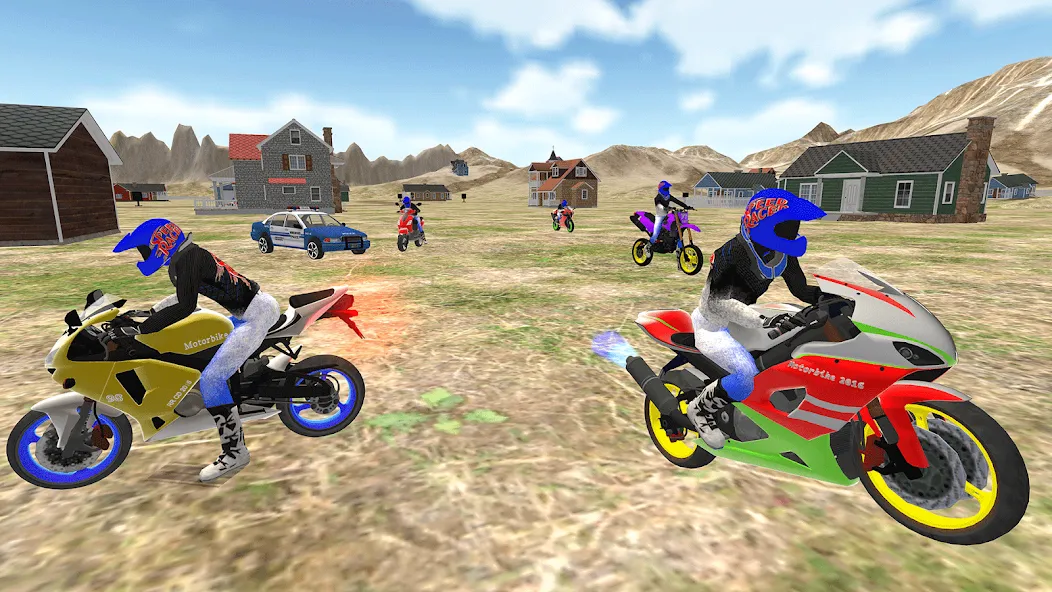 Скачать Real Moto Bike Racing Game взлом на бесконечные деньги + мод меню screen 1