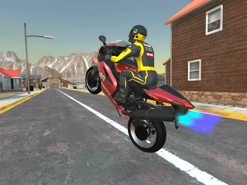 Скачать Moto bike Driving: Mega Ramp взлом на бесконечные деньги + мод меню screen 4