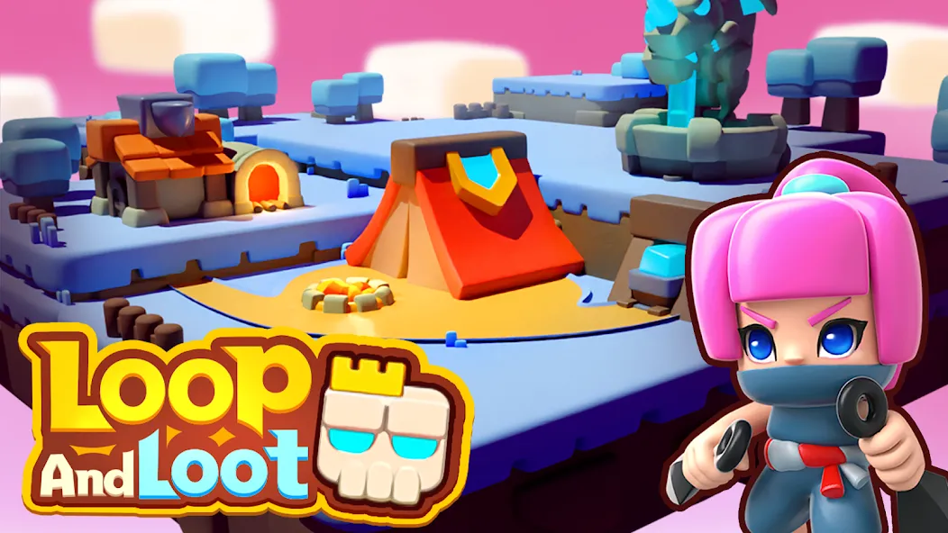 Скачать Loop & Loot™: Merge RPG взлом на бесконечные деньги + мод меню screen 2