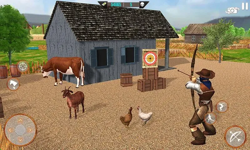 Скачать West Cowboy Shooting Games 3D взлом на бесконечные деньги + мод меню screen 5