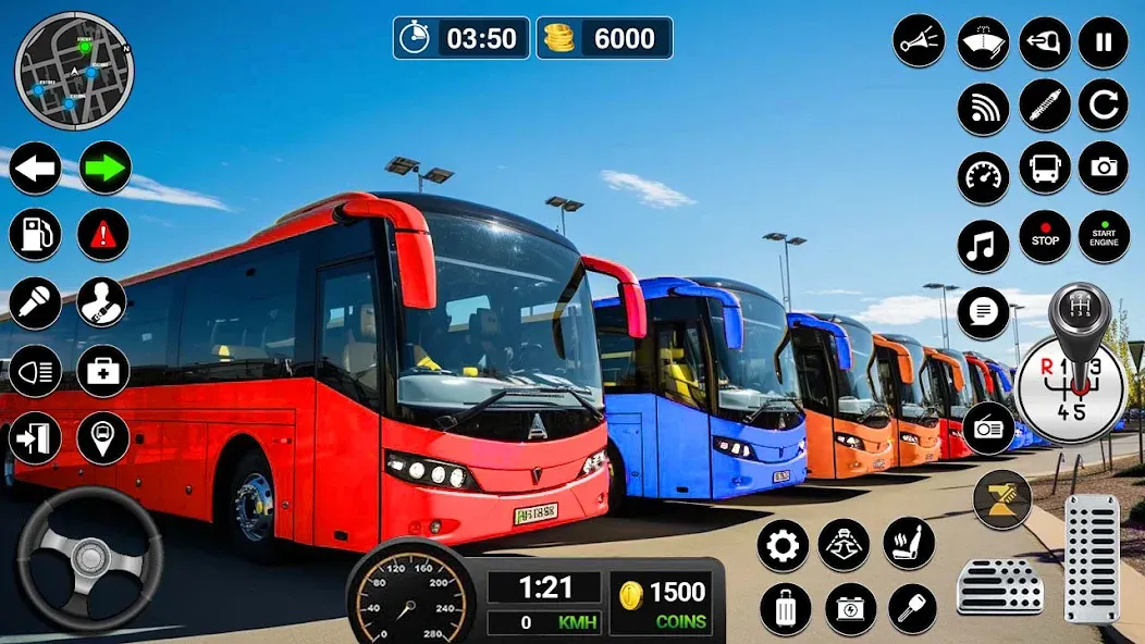 Скачать Bus Simulator Game: Coach Game взлом на бесконечные деньги + мод меню screen 1