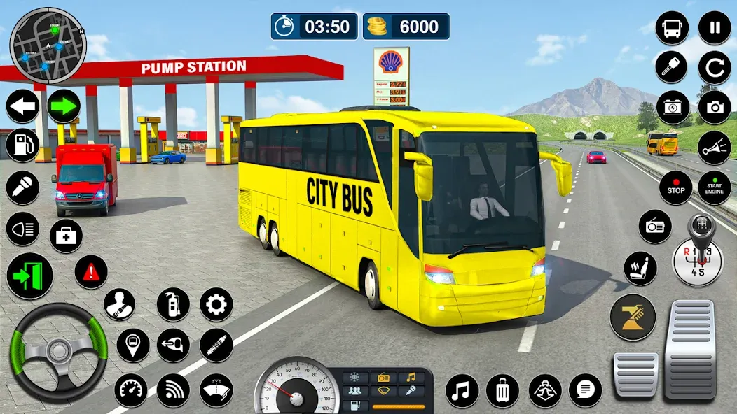 Скачать Bus Simulator Game: Coach Game взлом на бесконечные деньги + мод меню screen 3