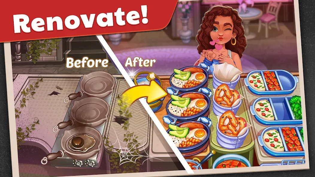 Скачать American Cooking Star Games (Американская звезда кулинарии) взлом на бесконечные деньги + мод меню screen 2