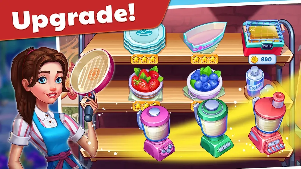 Скачать American Cooking Star Games (Американская звезда кулинарии) взлом на бесконечные деньги + мод меню screen 3