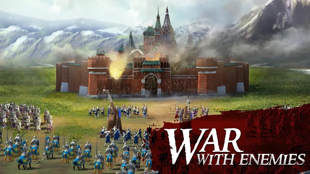 Скачать March of Empires: War Games (Марч оф Эмпайрс) взлом на бесконечные деньги + мод меню screen 2