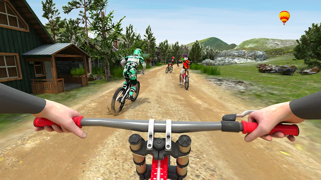 Скачать BMX Rider: Cycle Race Game взлом на бесконечные деньги + мод меню screen 1