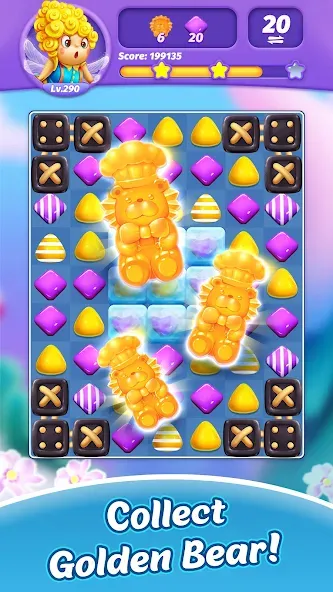 Скачать Candy Charming — Match 3 Games (энди Чарминг) взлом на бесконечные деньги + мод меню screen 3