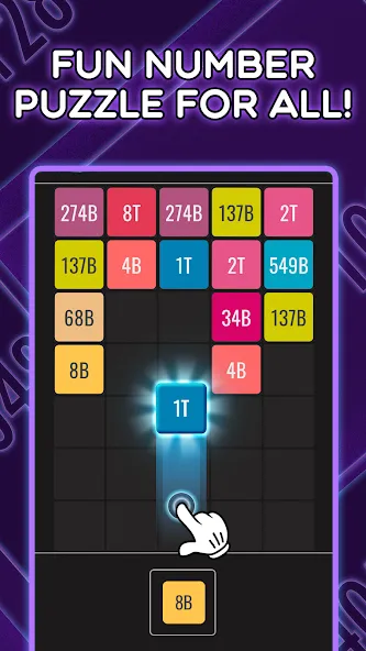 Скачать Join Blocks 2048 Number Puzzle (Джоин Блокс) взлом на бесконечные деньги + мод меню screen 1