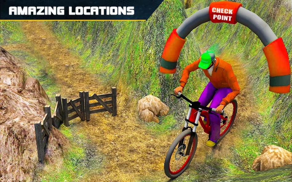 Скачать BMX Boy Bike Stunt Rider Game (БМХ) взлом на бесконечные деньги + мод меню screen 4