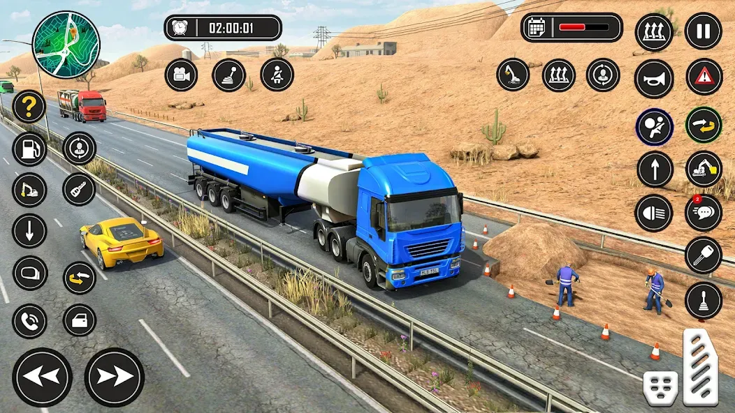 Скачать Truck Simulator — Truck Games (Трак Симулятор) взлом на бесконечные деньги + мод меню screen 1