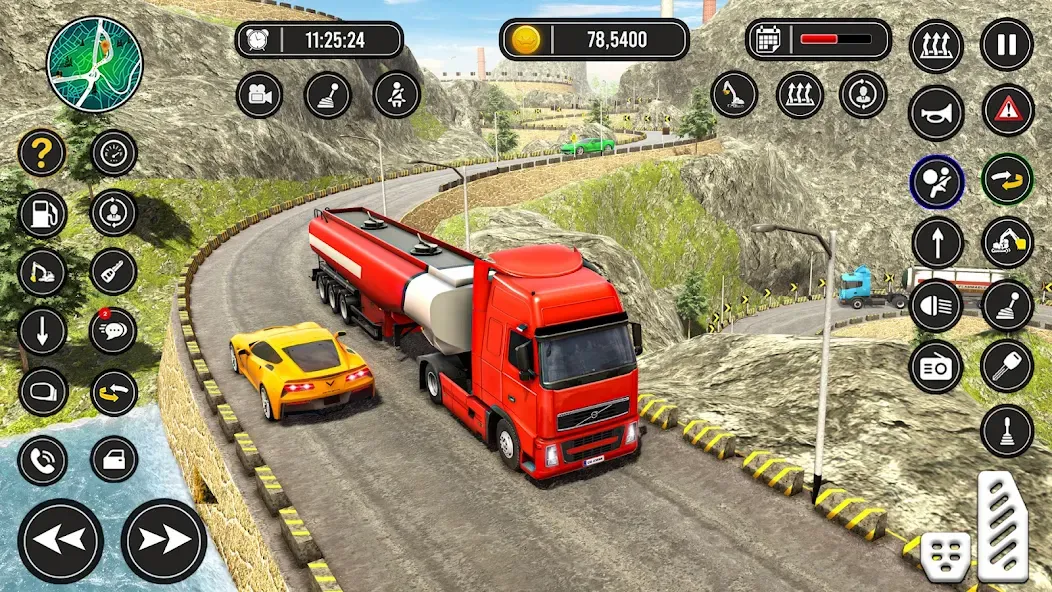 Скачать Truck Simulator — Truck Games (Трак Симулятор) взлом на бесконечные деньги + мод меню screen 3