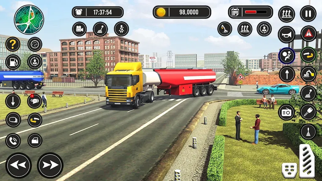 Скачать Truck Simulator — Truck Games (Трак Симулятор) взлом на бесконечные деньги + мод меню screen 4