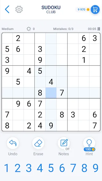 Скачать Sudoku Game — Daily Puzzles взлом на бесконечные деньги + мод меню screen 3