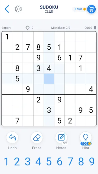 Скачать Sudoku Game — Daily Puzzles взлом на бесконечные деньги + мод меню screen 5