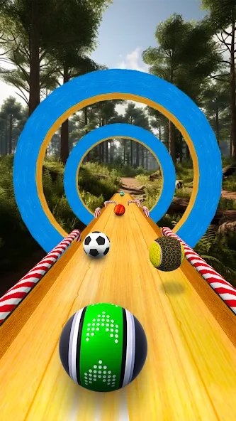 Скачать Fast Ball Jump — Going Ball 3d взлом на бесконечные деньги + мод меню screen 1