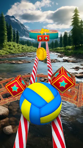 Скачать Fast Ball Jump — Going Ball 3d взлом на бесконечные деньги + мод меню screen 2