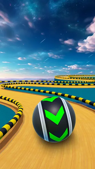 Скачать Fast Ball Jump — Going Ball 3d взлом на бесконечные деньги + мод меню screen 3