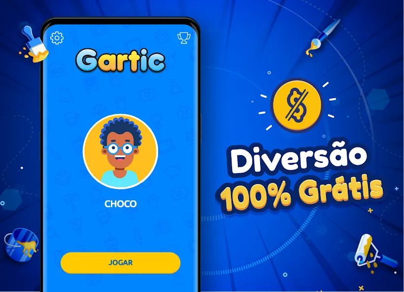 Скачать Gartic (Гартик) взлом на бесконечные деньги + мод меню screen 3