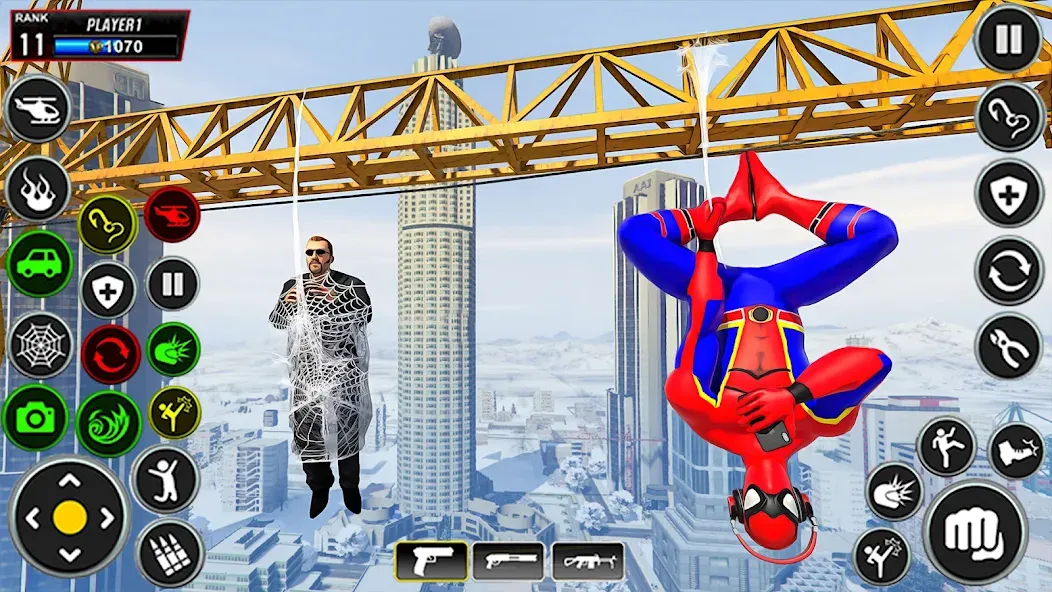 Скачать Miami Superhero: Spider Games взлом на бесконечные деньги + мод меню screen 5