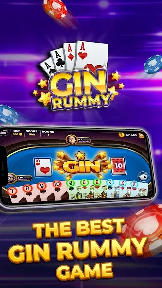 Скачать Gin Rummy — Card Game (Джин Рами) взлом на бесконечные деньги + мод меню screen 5