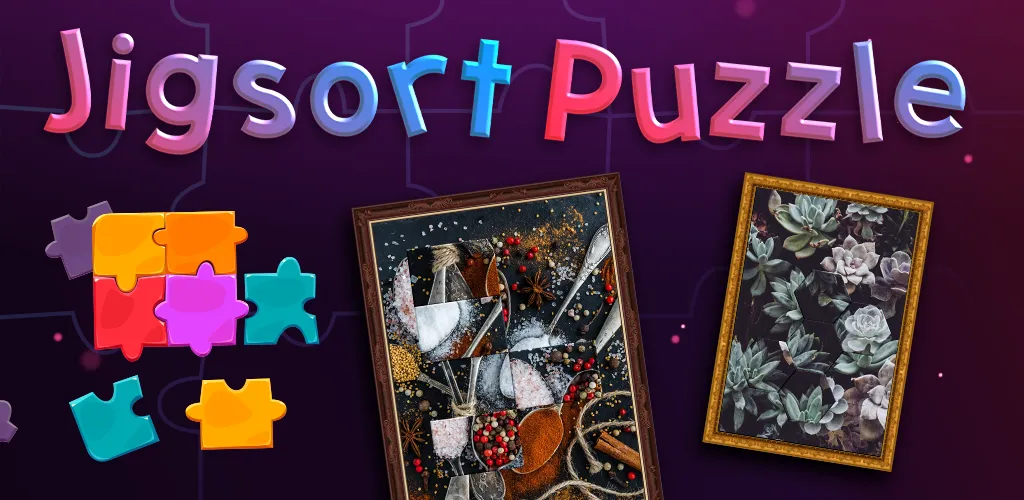 Скачать Jigsaw Puzzle — Jigsort Master (Джигсорт Пазл) взлом на бесконечные деньги + мод меню screen 1