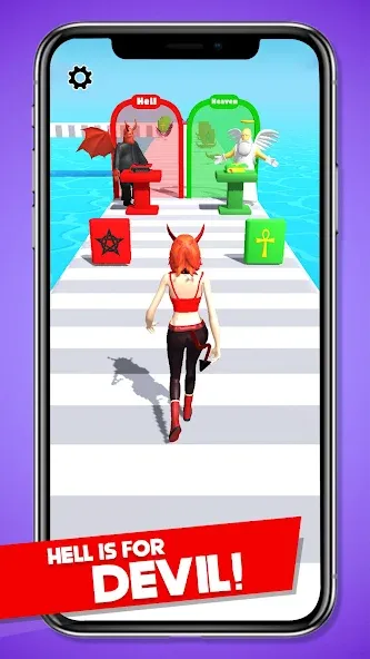 Скачать Heaven Life Rush! Paradise Run взлом на бесконечные деньги + мод меню screen 3