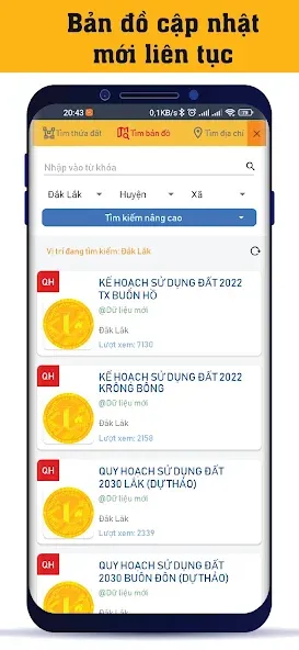 Скачать Onland-Xem quy hoạch toàn quốc (Онланд) взлом screen 3