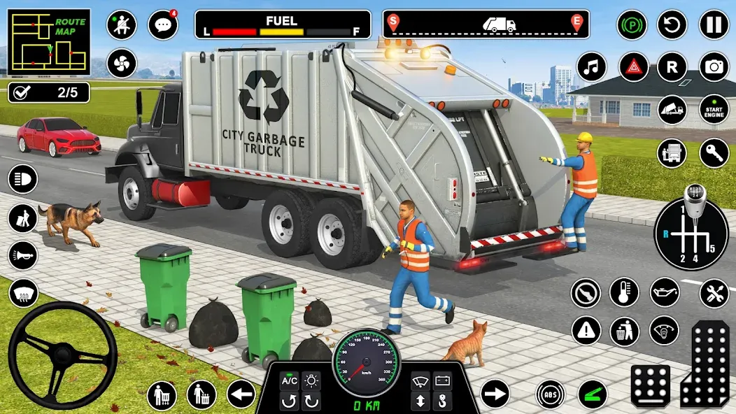 Скачать Truck Driving Games Truck Game (Трак Драйвинг игры Трак игра) взлом на бесконечные деньги + мод меню screen 3