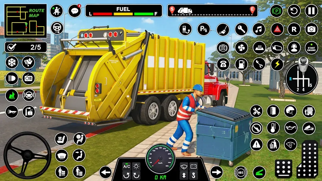 Скачать Truck Driving Games Truck Game (Трак Драйвинг игры Трак игра) взлом на бесконечные деньги + мод меню screen 4