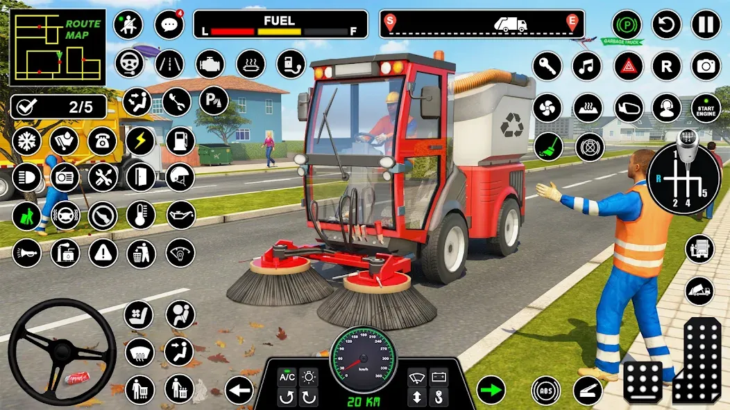 Скачать Truck Driving Games Truck Game (Трак Драйвинг игры Трак игра) взлом на бесконечные деньги + мод меню screen 5