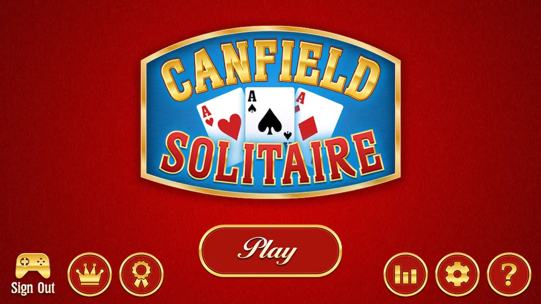 Скачать Canfield Solitaire (Кэнфилд пасьянс) взлом на бесконечные деньги + мод меню screen 4