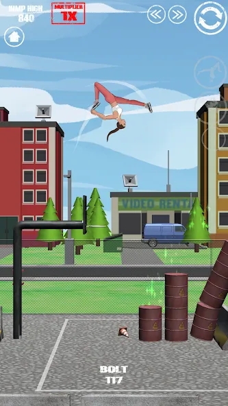 Скачать SWAGFLIP — Parkour Origins (СВАГФЛИП) взлом на бесконечные деньги + мод меню screen 3