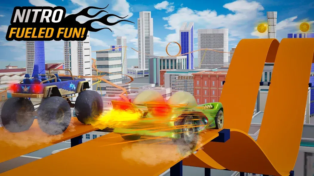 Скачать Nano Monster Truck Jam Game взлом на бесконечные деньги + мод меню screen 4